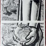 Paella?-street-art-urbain-2005-roulement-a-billes-cosmiques-4-lithographies