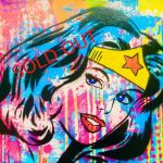 the-Smile-of-Wonder-Woman-Sold-Out-Street-Art-Urbain-Sara-Chelou-Ybackgalerie-ARTree
