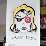 Liox-Street-Art-Urban-Marianne-blessee-artree-ybackgalerie