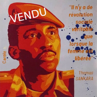 Thomas-Sankara-le-féministe-Vendu-Carole-b-Ybackgalerie-ARTree