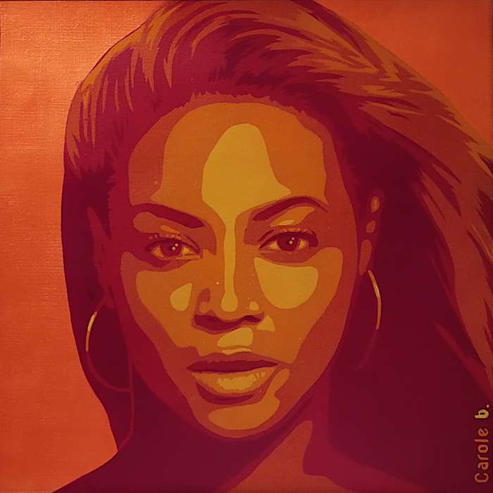 Beyoncé-Projet-Warhol-pochoir-4-sur-10-Carole-b-Ybackgalerie-ARTree