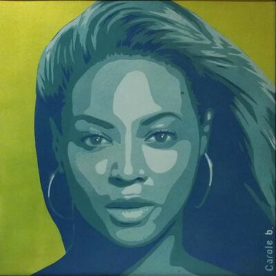 Beyoncé-Projet-Warhol-pochoir-5-sur-10-Carole-b-Ybackgalerie-ARTree