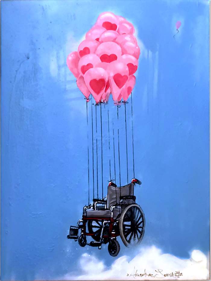 Alexandre-James74-Chaise-volante-galerie-art-en-ligne-contemporain-ARtree-Ybackgalerie