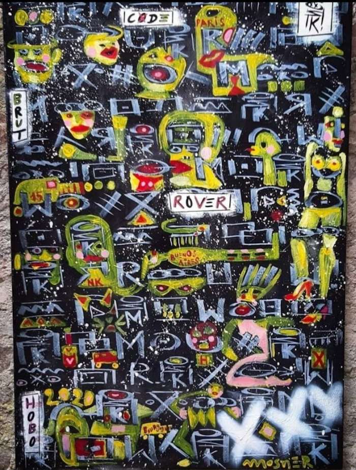 Niki-Street-Pop-Art-Hobo-code-Street-Art-Urbain-ARTree-Ybackgalerie