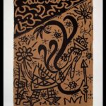 Robert-Combas-Au-Boulot-2003-artiste-peintre-Figuration-Libre-galerie-d-art-en-ligne-contemporain-ARTree