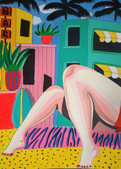 Zelda-Bomba-Be-my-Beach-3-2025-Street-Art-ARTree